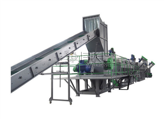 LDPE Hdpe Recycling Machine 800kg/H PE Film Recycling Line