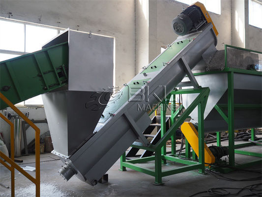 500kg/h Hard Plastic PP Daily Chemical Bottle Recycling Washing Production plant