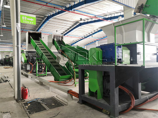LDPE Plastic Recycling Washing Line 2000kg H Pet Bottle Recycling Line