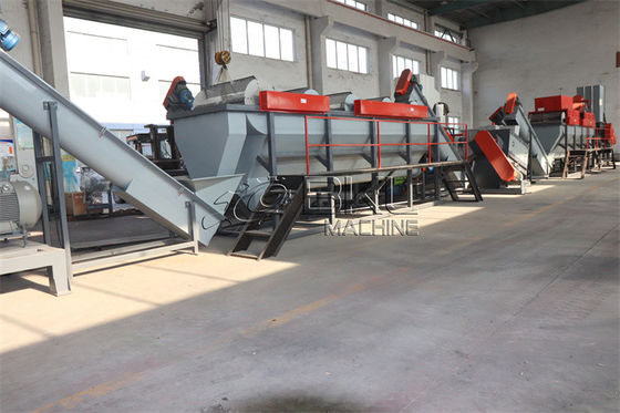 Sacos de filme HDPE Equipamento de reciclagem de plástico Trituração Lavagem Secagem